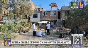 Hombre muere tras recibir un disparo en la cabeza en asalto