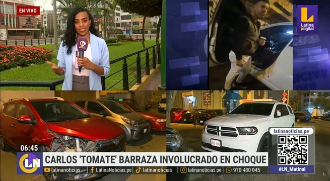 Carlos ‘Tomate’ Barraza sufre aparatoso choque y preocupa a fans | VIDEO