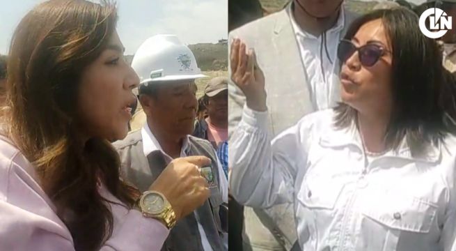 Chimbote: Congresistas Kelly Portalatino y Lady Camones protagonizaron una discusión en reunión con ciudadanos