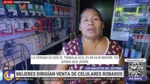 Capturan a mujeres que integraban banda criminal dedicada a la venta de celulares robados