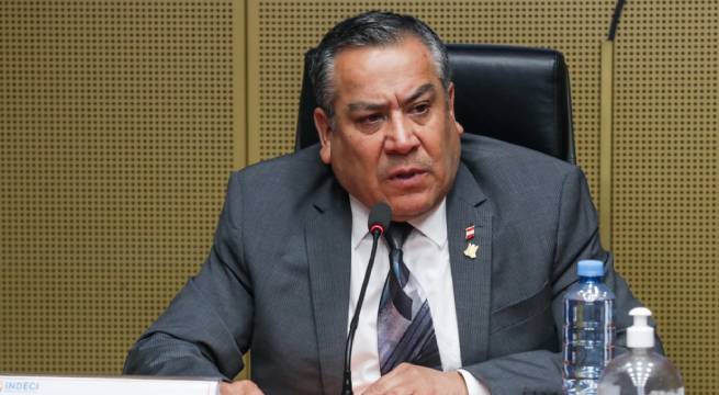 Gobierno advierte sobre estafadores que usan el nombre del premier Gustavo Adrianzén