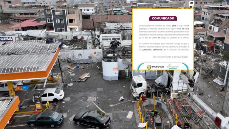 Municipalidad de Villa María del Triunfo clausurará grifo de manera definitiva tras explosión