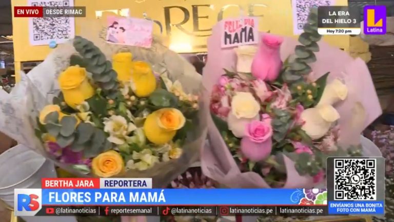 Día de la Madre: estos son los precios de los arreglos en Mercado de Flores del Rímac