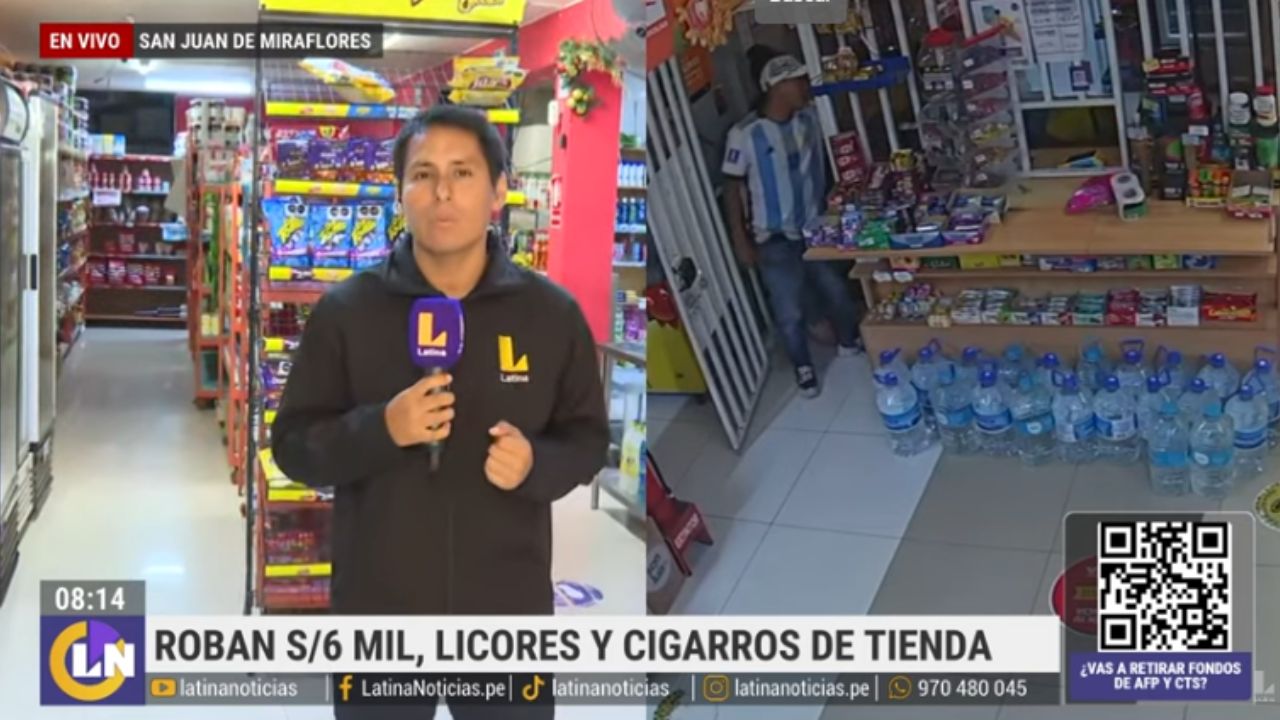 Delincuentes asaltan minimarket por cuarta vez en SJM | VIDEO