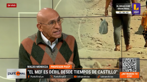Waldo Mendoza, exministro de Economía: «El MEF de Castillo y Boluarte es débil, frágil, temeroso»
