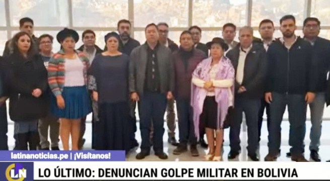 Presidente de Bolivia, Luis Arce, se pronuncia por intento de golpe militar