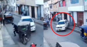 Hombre ebrio sube a su camioneta, empieza a manejar y causa pánico en las calles [VIDEO]