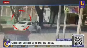 Marcas roban 30 mil soles a empresario en plena carretera