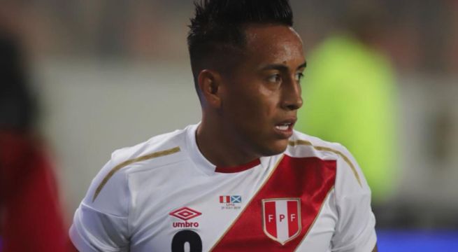 Christian Cueva queda fuera de los amistosos ante Paraguay y El Salvador