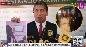 Policía detiene a mujer por suplantar a estudiante universitaria de Contabilidad durante cinco años