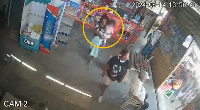 Delincuentes utilizan a menor de ocho años para robar en tienda | VIDEO