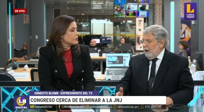 Expresidente del TC sobre los miembros de la JNJ: «No han dado la talla»