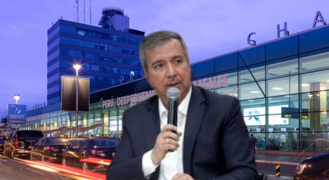 Ministro de Transportes anuncia medidas en Aeropuerto Internacional Jorge Chávez