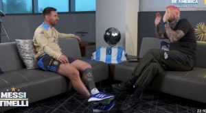 Tinelli se tatuó a Messi: así fue la reacción del 10 de la selección argentina EN VIVO