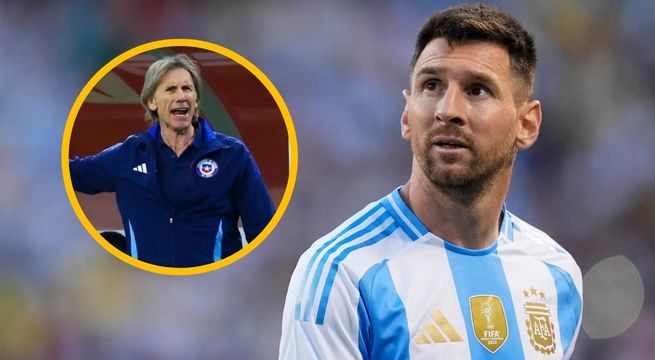 Messi elogia a Ricardo Gareca previo al Argentina vs. Chile por Copa América