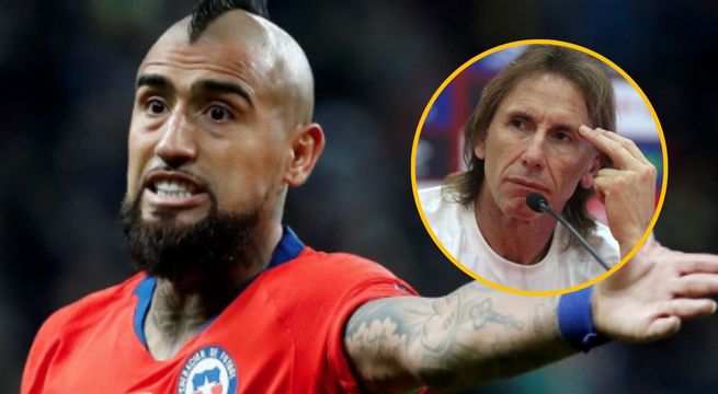 Arturo Vidal y su dardo a Ricardo Gareca tras empate de Perú vs. Chile | VIDEO