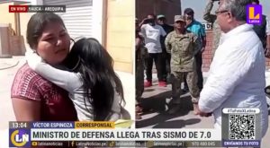 Sismo en Arequipa: niña termina con el pie cortado y madre pide ayuda para que la atiendan