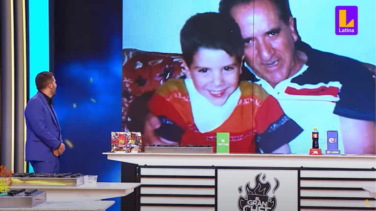 José Peláez recordó a su papá en programa de ‘El Gran Chef Famosos’ por el Día del Padre