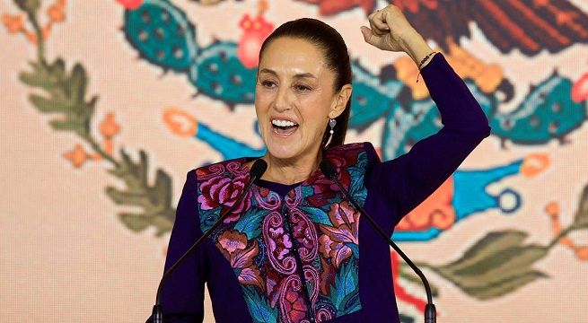 ¿Primer paso para mejorar lazos? Perú felicita a Claudia Sheinbaum tras ganar elecciones en México