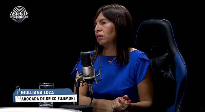 Giulliana Loza en ‘Agente Encubierto’: “Este caso (de Keiko Fujimori) va a terminar en una absolución” | VIDEO