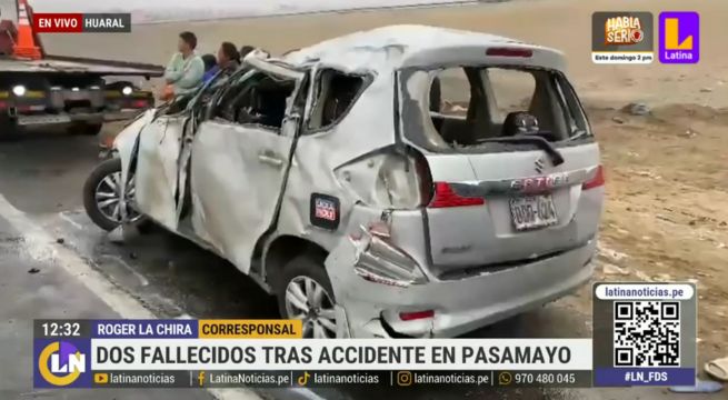 Accidente en Pasamayo: volcadura de colectivo deja dos muertos y varios heridos