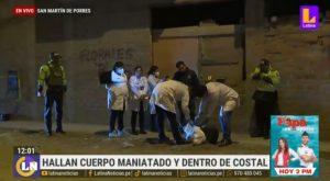 Encuentran cadáver de un hombre dentro de costales en SMP