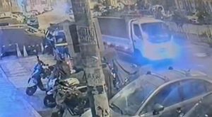 Chofer de camión atropella y mata a mototaxista [Video]