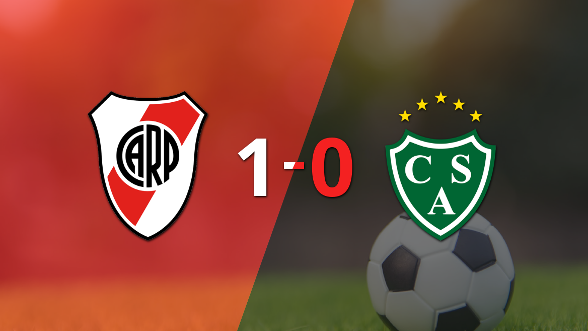 River Plate derrotó 1-0 a Sarmiento con un gol agónico de Franco Mastantuono