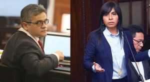 PJ no impondrá sanción a Humberto Abanto y Giulliana Loza por presuntos gestos obscenos a Domingo Pérez