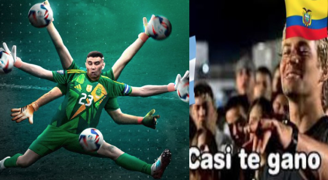 Los memes del triunfo de Argentina por penales ante Ecuador por Copa América