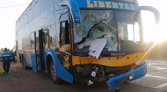 Mototaxista muere tras ser embestido por bus interprovincial