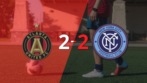 Atlanta United y New York City FC sellaron un empate a dos