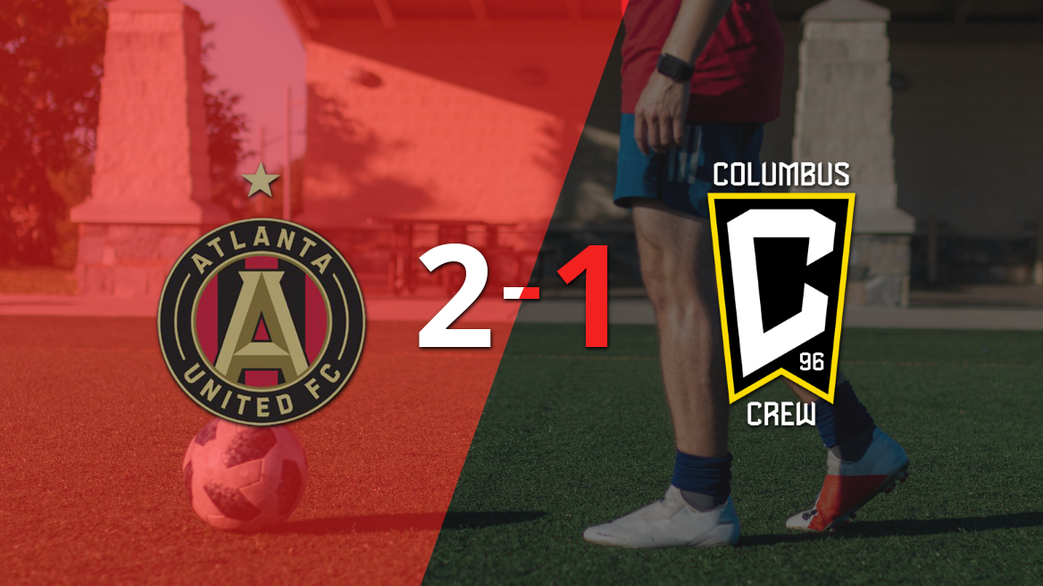 Atlanta United logró dar vuelta el marcador y vencer 2-1 a Columbus Crew