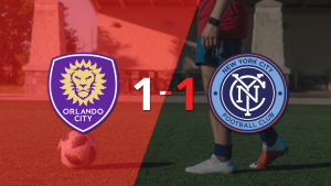Orlando City SC y New York City FC se reparten los puntos y empatan 1-1