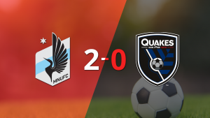 Minnesota United dominó a San José Earthquakes con un 2-0 en un partido electrizante