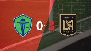 Seattle Sounders cayó ante Los Angeles FC con dos goles de Denis Bouanga