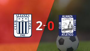 Con doblete de Hernán Barcos, Alianza Lima derrotó a Alianza Atlético