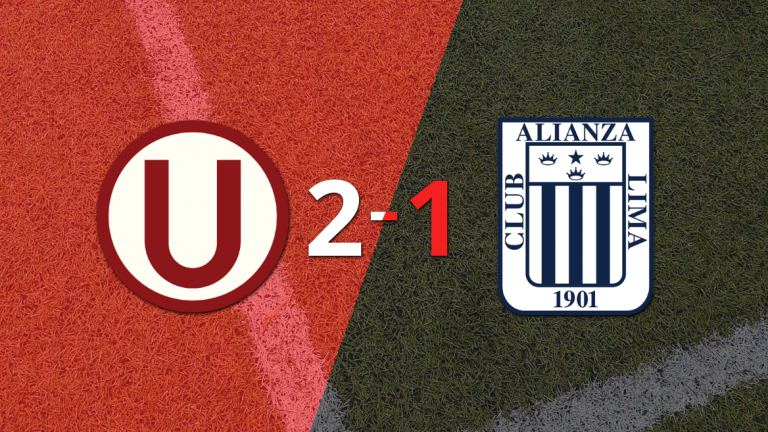 Universitario vence a Alianza Lima 2-1 en el Superclásico