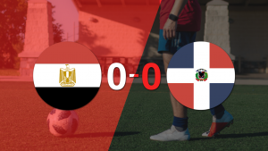 Egipto y República Dominicana terminaron sin goles