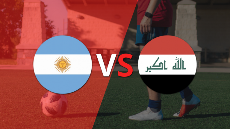 Argentina avanza 1 a 0 ante Irak en el Groupama Stadium