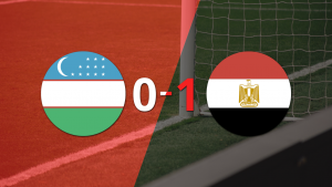 Uzbekistán sufrió una derrota por 1-0 ante Egipto con el gol de Ahmed Koka