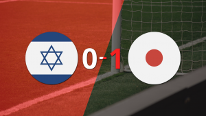 Israel sufrió una derrota por 1-0 ante Japón con el gol agónico de Mao Hosoya