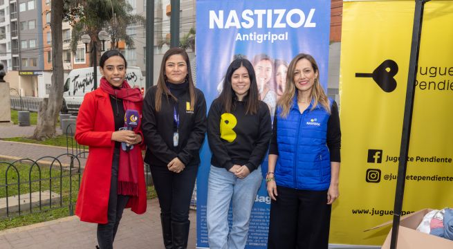 Latina, Nastizol Antigripal y Juguete Pendiente se unen “Contra el frío y las heladas”