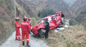 Dos personas muertas deja accidente en el serpentín de Carpapata [VIDEO]