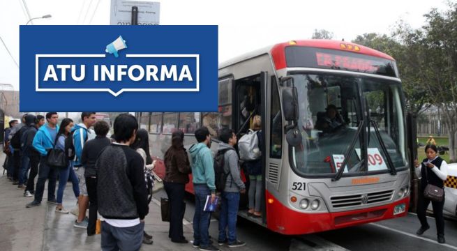 Buses del Corredor Rojo desvían su ruta por el clásico entre Universitario y Alianza Lima
