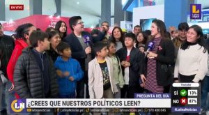 Niños y adultos disfrutaron de transmisión en vivo de Latina Noticias desde la FIL 2024 [VIDEO]