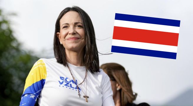 Maria Corina Machado no acepta asilo en Costa Rica y anuncia que luchará en Venezuela