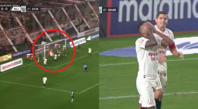 Alianza Lima abre el marcador tras autogol de Andy Polo en el clásico [VIDEO]