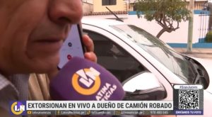 Hombre es extorsionado durante entrevista con Latina Noticias [VIDEO]