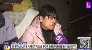 Barrios Altos: derrumbe de quinta deja 40 familias afectadas | VIDEO